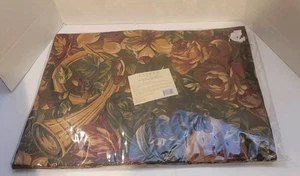 4 manteles y servilletas de mesa Ralph Lauren Balmoral cuerno de vacaciones fruta botánica - Imagen 1 de 8