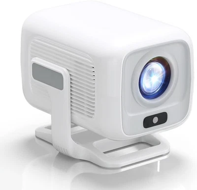 Mini Beamer 4K UHD ☆ Tragbarer Projektor Autofokus ☆ WiFi6 BT5.2 Heimkino - Bild 1 von 4