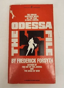 The Odessa File Paperback Thriller By Frederick Forsyth 1974 Bantam Book Edition - Foto 1 di 5