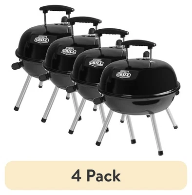 (Paquete de 4) Parrilla portátil Expert Grill de carbón de 14,5"" Foto 1 de 4