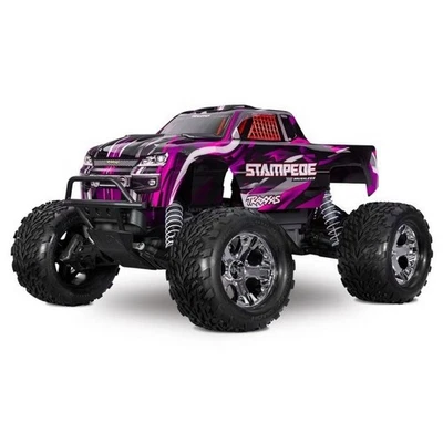 Traxxas 36354-4-PINK Stampede Brushless BL-2S 2WD Monster Truck 1:10 RTR pink - Bild 1 von 2