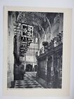 Old Vintage Print Beautiful London Westminster Abbey, Henry VII's Chapel