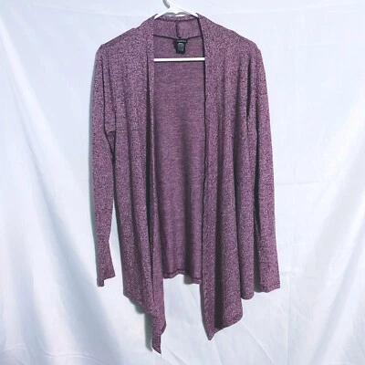 Cárdigan Rue 21 púrpura talla S Foto 1 de 3