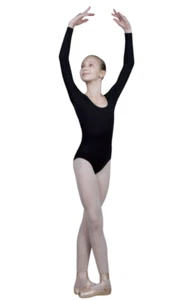 Sansha France Girls Tours Ballet Access Gymnastics, Black, 6 years - Picture 1 of 2