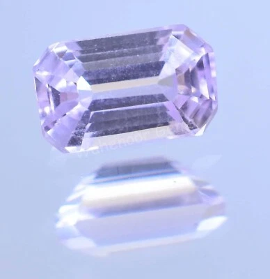 1.70 CT Natürlich Pink Kunzit Smaragd VVS Umwerfend Agl Zertifiziert Lose - Bild 1 von 4