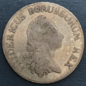 🇩🇪 GERMANY 1783 A GERMAN STATES PRUSSIA 1 THALER COIN RARE 🇩🇪 - Picture 1 of 4