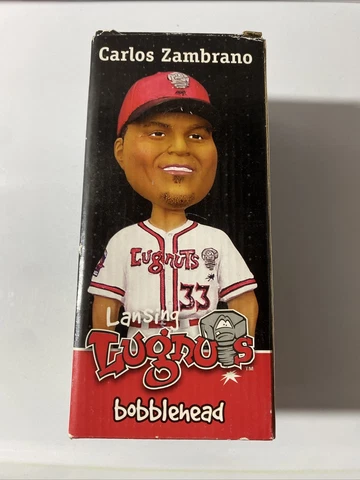 CARLOS ZAMBRANO LANSING LUGNUTS BOBBLEHEAD 1999 MINOR LEAGUE CHICAGO CUBS Cover