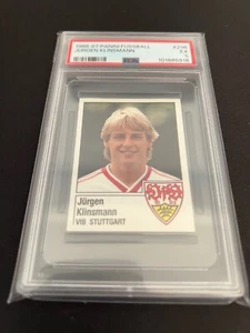 Jurgen Klinsmann Panini Fussball 1986-87 VfB Stuttgart #296 PSA5 - Picture 1 of 5
