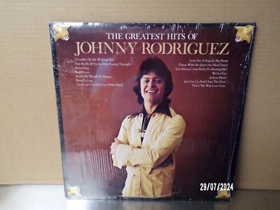 The Greatest Hits of Johnny Rodriguez, Vinyl Records LP W/Shrink / EXC - Image 1 of 3