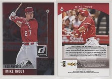 2015 Panini Donruss Preferred Luxury Terrace Red /199 Mike Trout #18