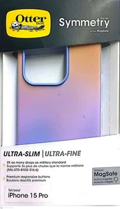 OtterBox Symmetry Series Case MagSafe For Apple iPhone 15 Pro, Soft Sunset - Picture 1 of 2