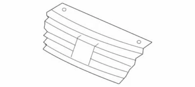 Conjunto de parrilla superior delantera Saturn Vue Red Line original GM 2006-2007 22734374 Foto 1 de 2