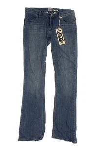 Pantalones de mezclilla Roxy Junior's Rambler corte bota de altura media - azul mediano - talla 9/29 - Imagen 1 de 2