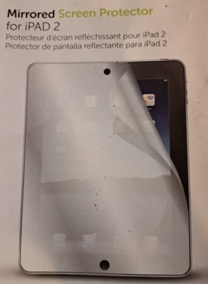 Protective Screen Shield  iPAD 1 Cover, Mirrored Screen Proctector - Image 1 of 3