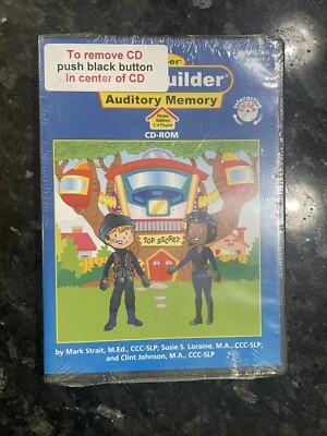Webber HearBuilder Auditory Memory CD ROM Kids Memory Learning Software Sealed - Image 1 of 4