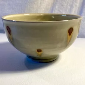 Rick Hintze Ceramic Bowl Wheel Thrown Handmade 7" in Diameter 4" High Wisconsin - Picture 1 of 13