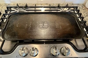 Griswold Griglia in ghisa #9 24 pollici Logo lungo, grande, M 746A, Erie PA USA - Foto 1 di 12