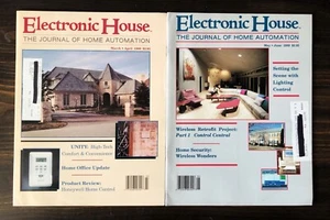 1989 Electronic House Magazine - Lot of 2 - Picture 1 of 4