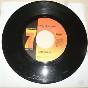 NORTHERN SOUL / FUNK 45 RPM RECORD - ANN SEXTON - SEVENTY SEVEN 114 - Picture 1 of 2