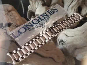 GENUINE LONGINES 19mm STAINLESS STEEL WATCH BAND FOR MASTER COLLECTION L2 SERIES - Picture 1 of 6