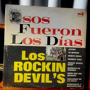 LOS ROCKIN DEVIL’s LP/ ESOS FUERON LOS DIAS - VINYL - Picture 1 of 4