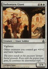 Magic the Gathering MTG Oathsworn Giant (27) Ravnica City of Guilds   LP