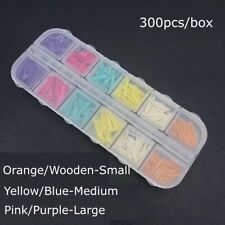 300pcs/box Dental Fixing Wood Wooden Wedges for Dental Restoration for Matrices