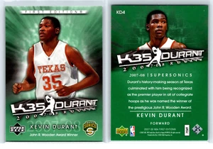 Upper Deck #KD4 2008, Kevin Durant, K35 Durant, Seattle Sonics - Imagen 1 de 1
