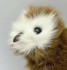 Vintage 80s Applause Fuzzles the Owl Plush Hand PUPPET Lifelike Stuffed Animal - Picture 1 of 18
