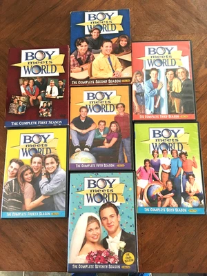 Boy Meets World Complete DVD Series 1 - 7 Free Ship Foto 1 de 4