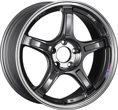 SSR GTX03 18x9.5 5x114.3 38mm Offset Gun Metallic Wheel - Image 1 of 4