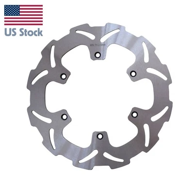 Front Solid Brake Disc Rotor 1x For Yamaha WR400F YZ 426F 400F YZ125 WR 125 250 - Image 1 of 2