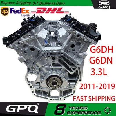 Conjunto de motor para 11-19 Hyundai Santa Fe Kia Sorento Sedona G6DH G6DN 3,3 L V6 Foto 1 de 4