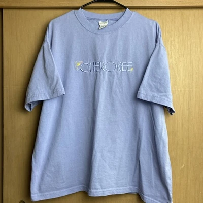 Camiseta vintage Kmart Cherokee bordada lavanda talla grande 2x para mujer 22-24w Foto 1 de 4