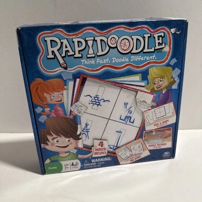 Rapidoodle Board Game By Spin Master Games Markers Family Ages 6+ - Image 1 of 4