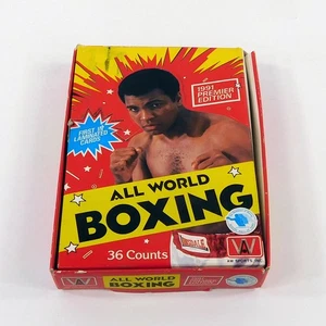 # Lot of (27) 1991 AW Sports Kayo All World Boxing Packs with Ali in Display Box - Picture 1 of 8