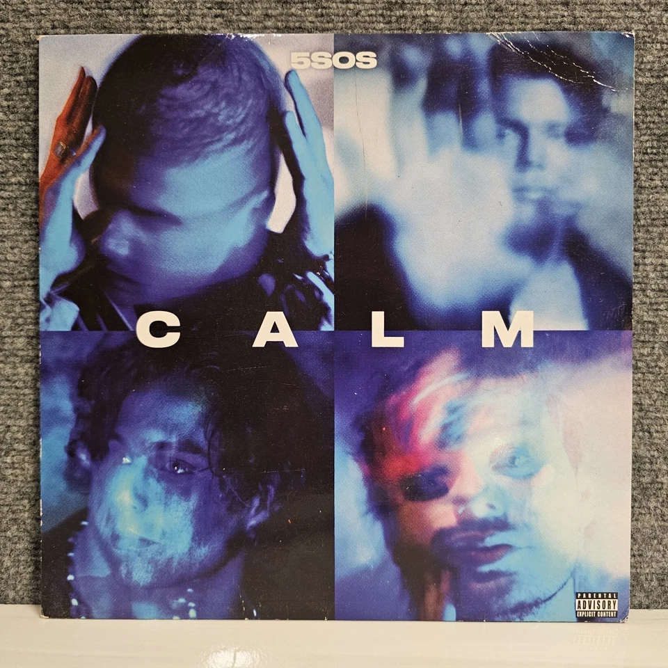 5 Seconds of Summer Calm Limited Edition Target Transparent Blue Vinyl LP  - Image 1 of 4