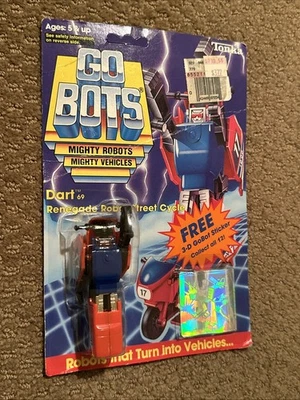 Dart 69 Renegade Robot Street Cycle 1985 Tonka Gobots Vintage Sellado Foto 1 de 4