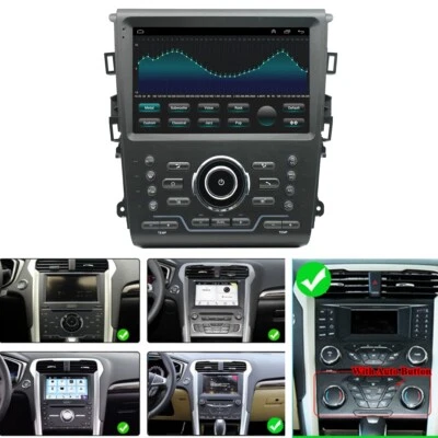 9'' Android 12 Stereo Radio GPS Navi Head Unit For Ford Mondeo / Fusion 2013-20 - image 1 of 4