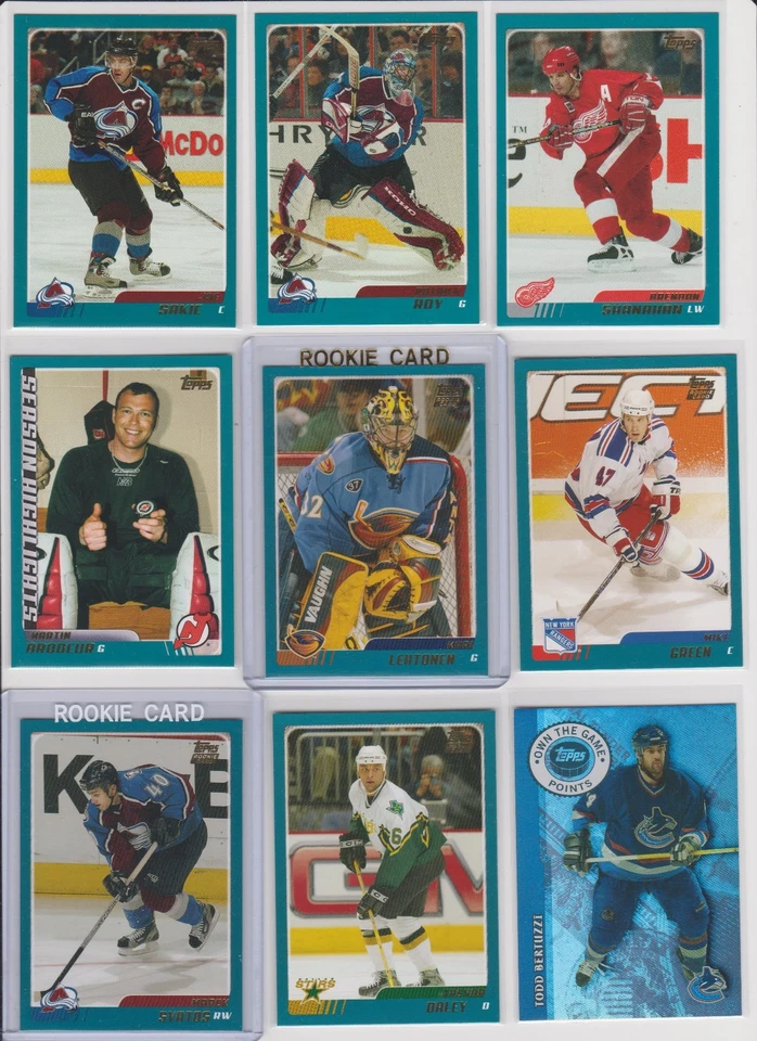 2003-04 Topps Hockey U-pick NM you pick Traded Stars RC Rookie HOF Inserts - Image 1 of 1