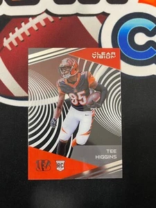 2020 Panini Chronicles Tee Higgins Clear Vision Rookie #CV-12 - Picture 1 of 2