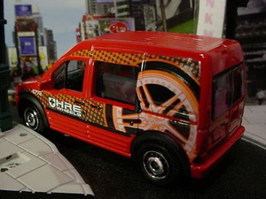 2015 CITY ADVENTURE Design FORD TRANSIT CONNECT 2010☆Red; HRE☆LOOSE☆Matchbox - Picture 1 of 3