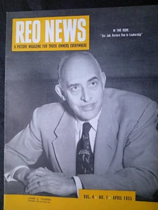 REO News Truck Trade Magazine Apr 1955 REO Rolling Thru America Original 16 pg - Bild 1 von 4