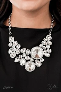 Paparazzi Signature Zi Necklace- The Danielle- Retired 2021-NWT - Picture 1 of 5
