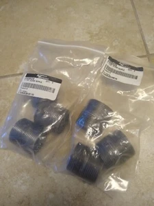 (6) 1-1/4" Close Nipple, 150 lb. Malleable Black Iron - Picture 1 of 2
