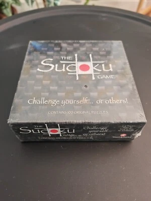 THE SUDOKU GAME by Winning Moves Contains 100 Original Puzzles - NEW & SEALED - Image 1 of 3