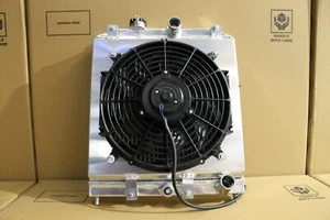 Honda Civic EG-EH-EK-EM Fenix Alloy Radiator & Fan Shroud Combo - Picture 1 of 8