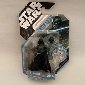 Figura Star Wars Darth Vader Concept McQuarrie + Moneda 2007 Hasbro SELLADA - Imagen 1 de 8