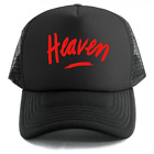 Heaven 80's Los Angeles Nowość Czarny Regulowany kapelusz kierowcy ciężarówki Czapka Rozmiar Dorosły