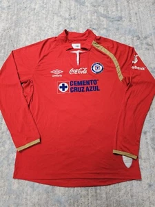 Rare Umbro Cruz Azul La Maquina Mexico 50 Anniversary Vintage Size Large - Picture 1 of 10